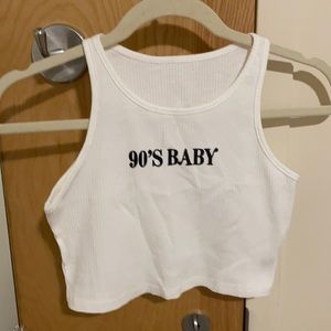 Shein 90’s Baby Cropped Top